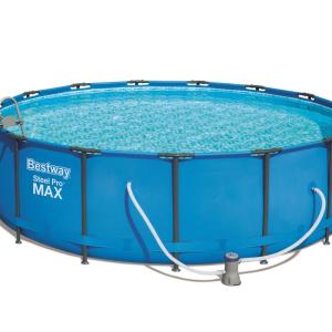 Bestway Steel Pro MAX Frame Pool Set – 15’x48″ Bestway Steel Pro MAX Frame Pool Set – 15’x48″