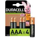 Duracell Rechargeable AAA 900mAh batteries – 4 Pack Duracell Rechargeable AAA 900mAh batteries – 4 Pack