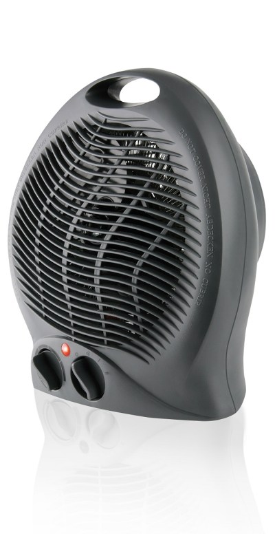 Mellerware – 2000W Heater Floor Fan – Graphite Mellerware – 2000W Heater Floor Fan – Graphite