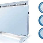 Morphy Richards – Floor or Wall Mount Glass Heater – White Morphy Richards – Floor or Wall Mount Glass Heater – White