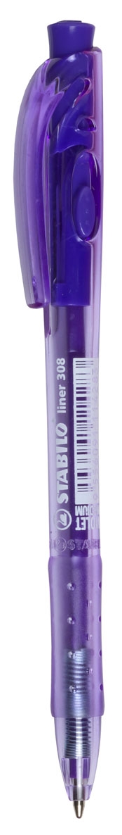 Stabilo Liner Click Ballpoint Pen – Violet Stabilo Liner Click Ballpoint Pen – Violet