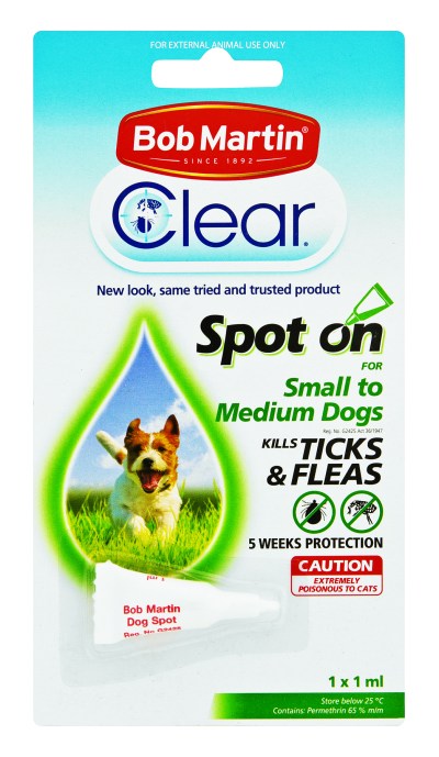 Bob Martin – Spot – Small To Medium Dogs – 1ml Bob Martin – Spot – Small To Medium Dogs – 1ml