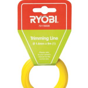 Ryobi – Trimming Line 1.6mm x 8m Ryobi – Trimming Line 1.6mm x 8m