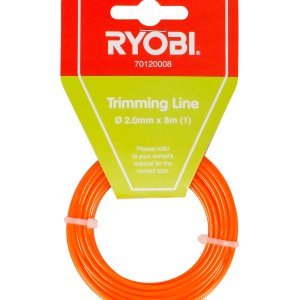 Ryobi – Trimming Line 2.0mm x 8m Ryobi – Trimming Line 2.0mm x 8m