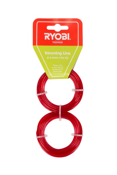 Ryobi – Trimming Line 2.4mm x 5m Ryobi – Trimming Line 2.4mm x 5m