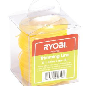 Ryobi – Trimming Line 1.6mm x 8m Ryobi – Trimming Line 1.6mm x 8m