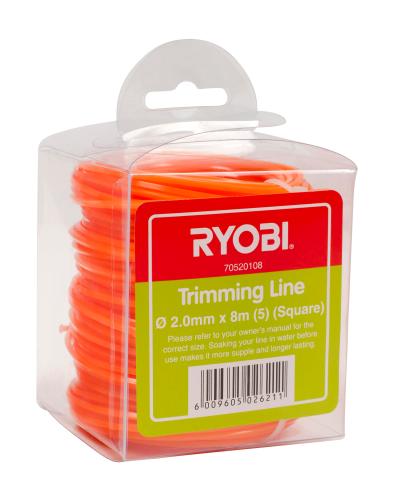 Ryobi – Trimming Line Square 2.0mm x 8m Ryobi – Trimming Line Square 2.0mm x 8m