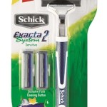 Schick Exacta II System Male Razor & 2 Blades Schick Exacta II System Male Razor & 2 Blades