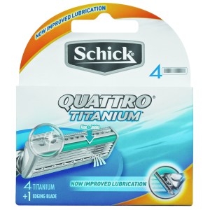 Schick Quattro Titanium Blades – 4 Pack Schick Quattro Titanium Blades – 4 Pack