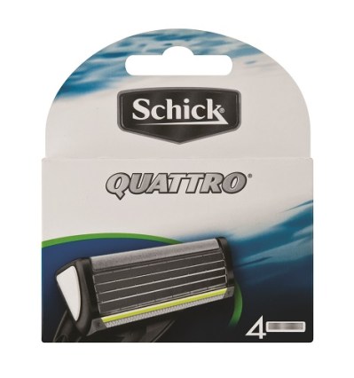 Schick Quattro New And Improved – 4’s Schick Quattro New And Improved – 4’s