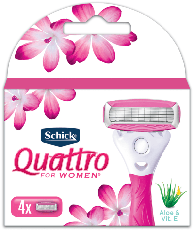 Schick Quattro for Women Blades 4’s Schick Quattro for Women Blades 4’s