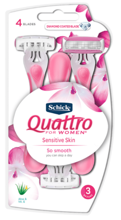 Schick Quattro Female Disposables 3’s Schick Quattro Female Disposables 3’s
