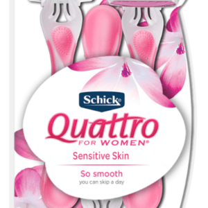 Schick Quattro Female Disposables 3’s Schick Quattro Female Disposables 3’s