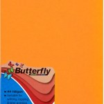 Butterfly A4 Bright Board 10s – Orange Butterfly A4 Bright Board 10s – Orange