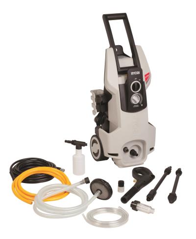 Ryobi – 1700W High Pressure Washer With Adjustable Pressure & Water Volume Self Water Suction Ryobi – 1700W High Pressure Washer With Adjustable Pressure & Water Volume Self Water Suction