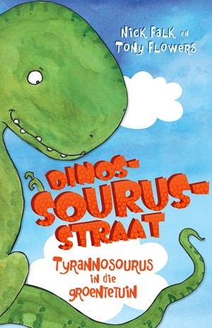 Tyrannosourus in die groentetuin Tyrannosourus in die groentetuin