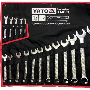 Yato – Spanner Combination Set – 17 Piece (8-32) Yato – Spanner Combination Set – 17 Piece (8-32)