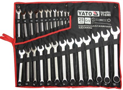 Yato – Spanner Combination Set – 25 Piece (6-32) Yato – Spanner Combination Set – 25 Piece (6-32)