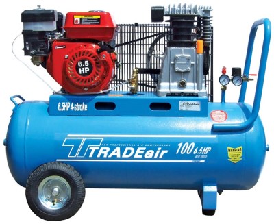 TradeAir – 100L 4.8kW Belt Drive 4 Strokde 6.5HP Petrol Compressor TradeAir – 100L 4.8kW Belt Drive 4 Strokde 6.5HP Petrol Compressor