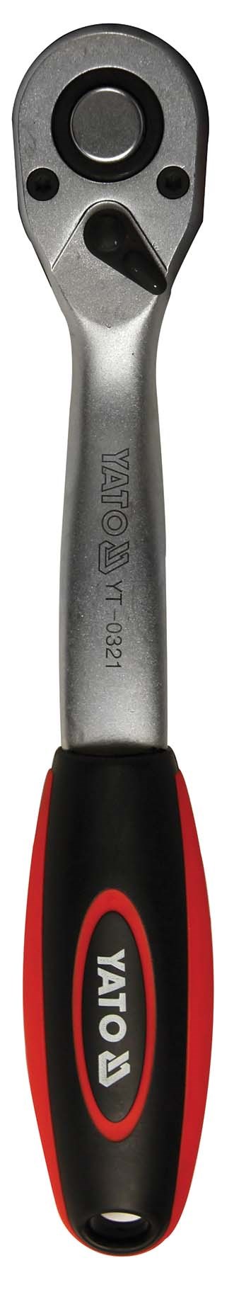 Yato – Quick Release Ratchet Handle – 1/2″ x 255mm Yato – Quick Release Ratchet Handle – 1/2″ x 255mm