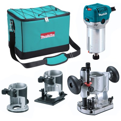 Makita – 6.35mm Laminated Trimmer Set Makita – 6.35mm Laminated Trimmer Set