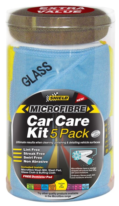 Shield MicroFibre Car Care Kit Shield MicroFibre Car Care Kit