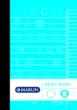Marlin 192 Page A5 Manuscript Index Book (5 Pack) Marlin 192 Page A5 Manuscript Index Book (5 Pack)