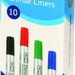 Marlin Dense Liners Permanent Markers Green 10’s Marlin Dense Liners Permanent Markers Green 10’s