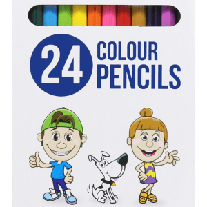 Marlin Kids 24 Colour Pencils Marlin Kids 24 Colour Pencils