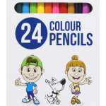 Marlin Kids 24 Colour Pencils Marlin Kids 24 Colour Pencils