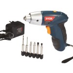 Ryobi Screwdriver 4.8V incl 6 bit piece blister & charger Ryobi Screwdriver 4.8V incl 6 bit piece blister & charger