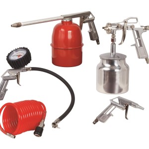 Ryobi – 5 In 1 Spray Gun Kit Ryobi – 5 In 1 Spray Gun Kit