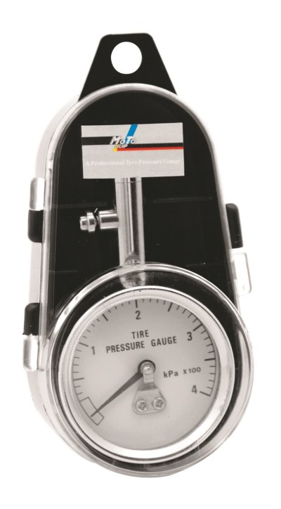 Moto-Quip – Heavy Duty Metal Tyre Gauge Moto-Quip – Heavy Duty Metal Tyre Gauge