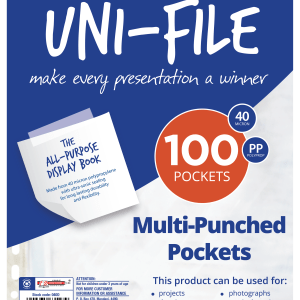Marlin Multipunch Plastic Pockets – 100’s Marlin Multipunch Plastic Pockets – 100’s