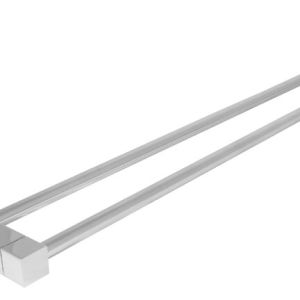 Wildberry – Stainless Steel and Zinc Doubl Towel Bar – 600 mm Wildberry – Stainless Steel and Zinc Doubl Towel Bar – 600 mm