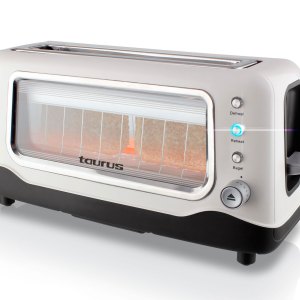 Taurus – 2 Slice Tostadora Vidre Glass Toaster Taurus – 2 Slice Tostadora Vidre Glass Toaster