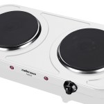 Mellerware – Helios Double Solid Hotplate – White Mellerware – Helios Double Solid Hotplate – White