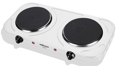 Mellerware – Helios Double Solid Hotplate – White Mellerware – Helios Double Solid Hotplate – White