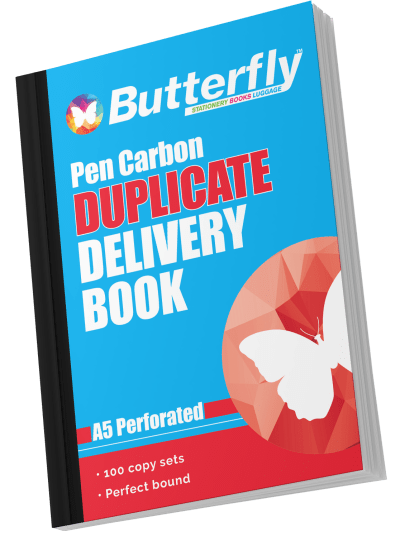 Butterfly A5 Duplicate Book – Delivery 200 Sheets Butterfly A5 Duplicate Book – Delivery 200 Sheets