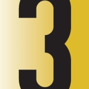 Tower Adhesive Reflective Number Sign – Large 3 Tower Adhesive Reflective Number Sign – Large 3