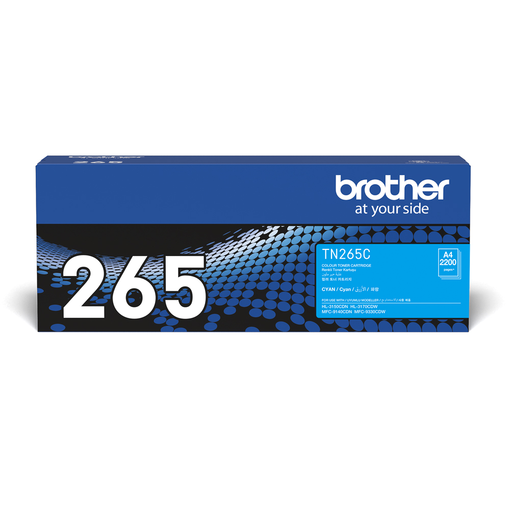 Brother TN-265C Cyan Laser Toner Brother TN-265C Cyan Laser Toner