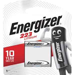 Energizer Lithium Photo: 223 Energizer Lithium Photo: 223