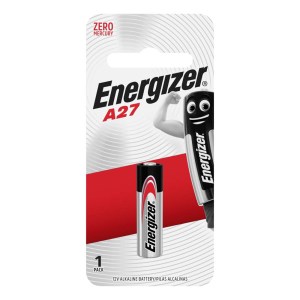 Energizer A27 12v Alkaline Battery Card 1 Energizer A27 12v Alkaline Battery Card 1