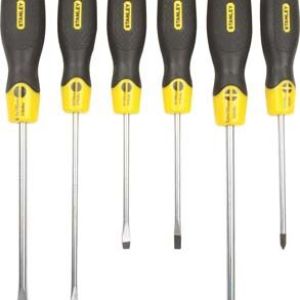 Stanley – Cushion Grip Screwdriver Set – 6 Piece Stanley – Cushion Grip Screwdriver Set – 6 Piece