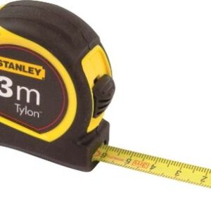 Stanley – Tylon Tape – 3m x 1.3cm Stanley – Tylon Tape – 3m x 1.3cm