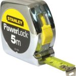 Stanley – Tape Power Lock – 5m x 1.9cm Stanley – Tape Power Lock – 5m x 1.9cm