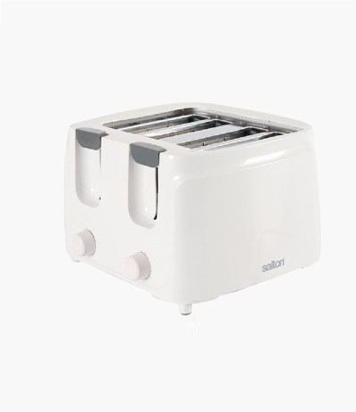 Salton – 4 Slice Toaster – White Salton – 4 Slice Toaster – White