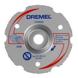 Dremel – Dsm20 Multipurpose Carbide Flush Cutting Wheel Dremel – Dsm20 Multipurpose Carbide Flush Cutting Wheel