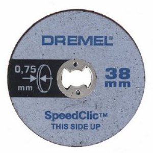 Dremel – Ez Speedclic: Thin Cutting Wheels – Set of 5 Dremel – Ez Speedclic: Thin Cutting Wheels – Set of 5