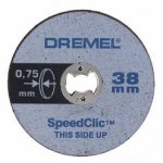 Dremel – Ez Speedclic: Thin Cutting Wheels – Set of 5 Dremel – Ez Speedclic: Thin Cutting Wheels – Set of 5